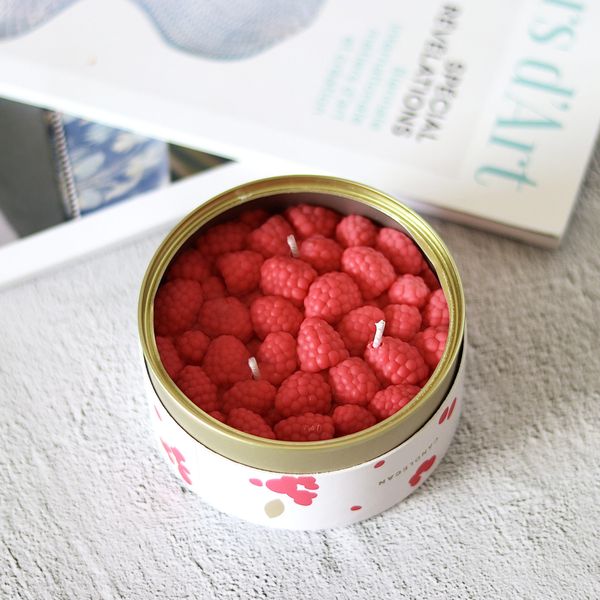 candlehand Gourmet Food Candles - CandleCan Sweet Raspberries