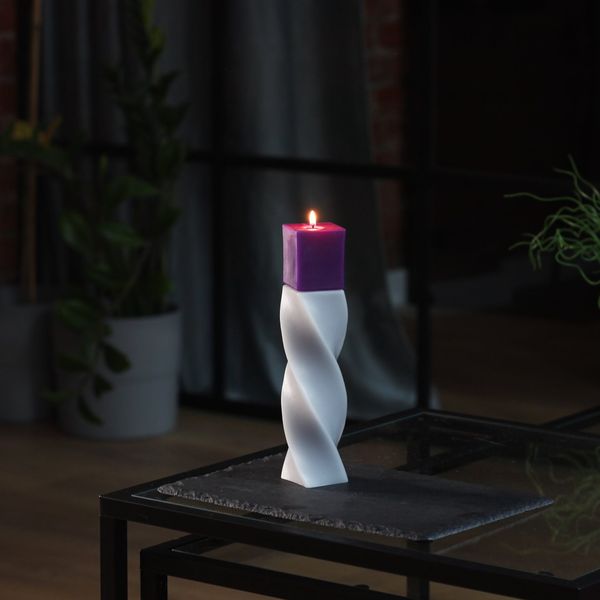 candlehand OOGNIS - Spins Cube Grey – Purple