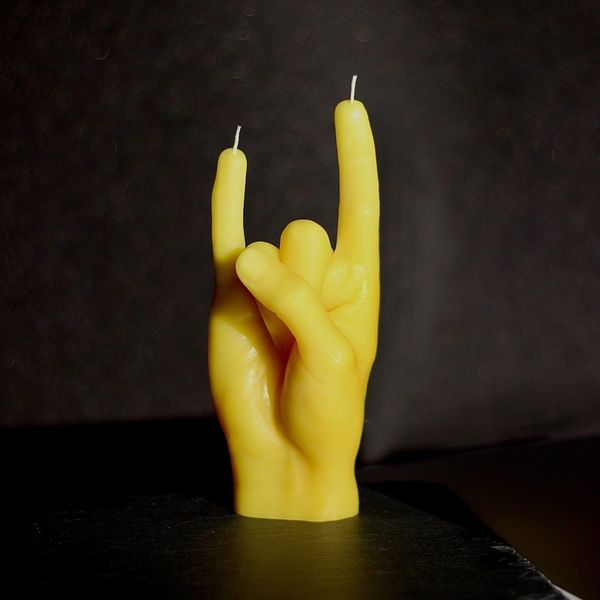 candlehand Hand Gesture candles You Rock