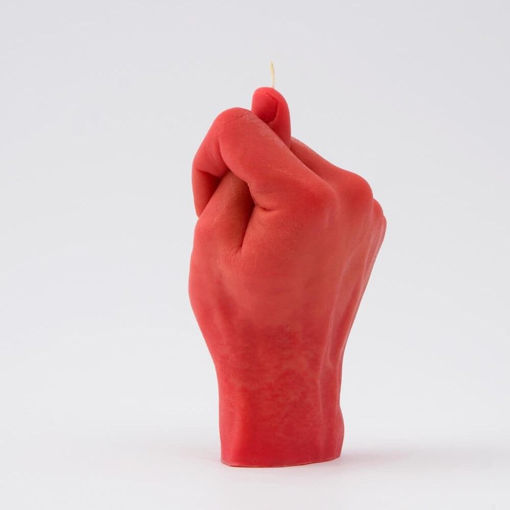 Hand Gesture candle "Fig Hand" CandleHand
